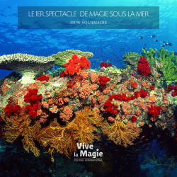 Vignette de Le 1er FESTIVAL MONDIAL MAGIQUE SOUS LA MER
